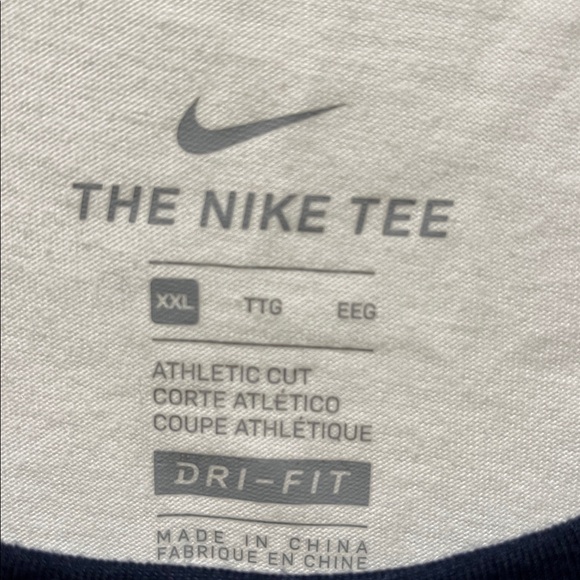 Nike Pitt Navy and Gold Tank Top - Picture 2 of 2